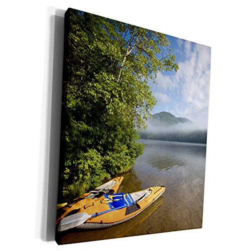 3dRose Danita Delimont - Kayaking - Kayak, Mirror Lake, Woodstock New Hampshire - US30 JMO0618 - Jerry and Marcy Monkman - Museum Grade Canvas Wrap -cw-92346-1- 3dRose Danita Delimont - Kayaking - Kayak, Mirror Lake, Woodstock New Hampshire - US30 JMO0618 - Jerry and Marcy Monkman - Museum Grade Canvas Wrap -cw-92346-1-