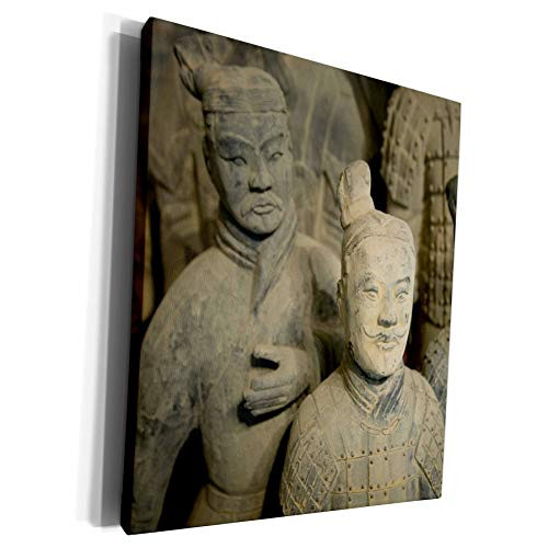 3dRose Danita Delimont - Terra Cotta Warriors - Ranks and uniroms of terra cotta warrior figures-AS07 DBR0170 - Dave Bartruff - Museum Grade Canvas Wrap -cw-75531-1-