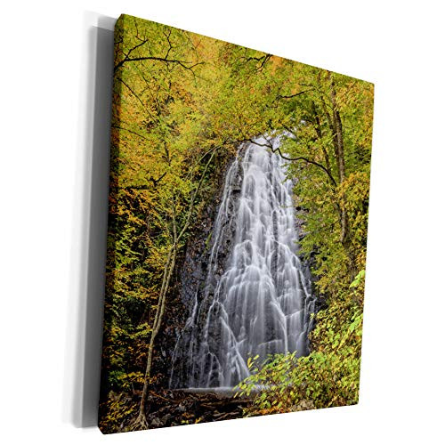 3dRose Danita Delimont - Autumn - USA, North Carolina, Blue Ridge Parkway. Scenic of Crabtree Falls - Museum Grade Canvas Wrap -cw-231393-1- 3dRose Danita Delimont - Autumn - USA, North Carolina, Blue Ridge Parkway. Scenic of Crabtree Falls - Museum Grade Canvas Wrap -cw-231393-1-