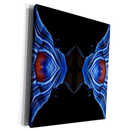3dRose Danita Delimont - Canyons - Antelope Slot Canyon, mirror image, flipped, Page, Arizona, USA. - Museum Grade Canvas Wrap -cw-206953-1-