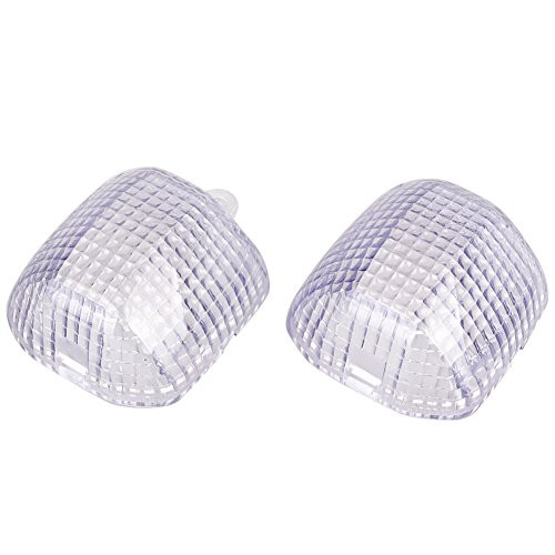 Mallofusa Turn Signal Light Lens Cover Replacement Compatible for Yamaha FZ1 YZF600R 1998 1999 2000 2001 2002 2003 2004 Clear