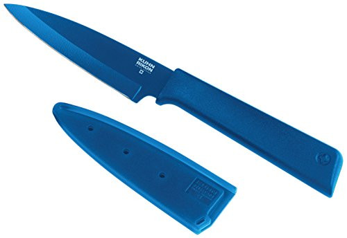 Kuhn Rikon Colori plus Paring Knife, 4", Blue