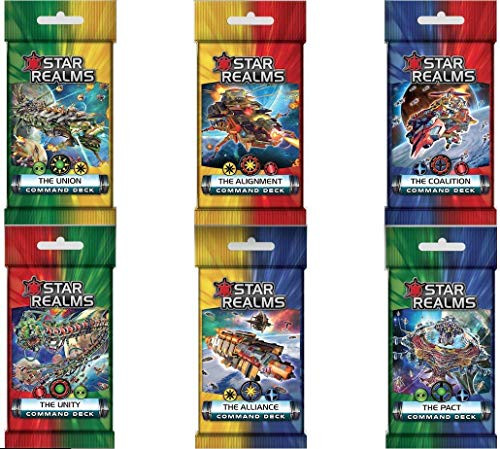 Star Realms: The Alignment, Alliance, Coalition, Pact, Union, Unity Command Deck Set
