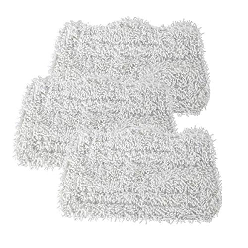 KINDOYO 3 Pieces Microfibre Steam Mop Cloth Pads Replacement Cleaning Pads for Steam Mop