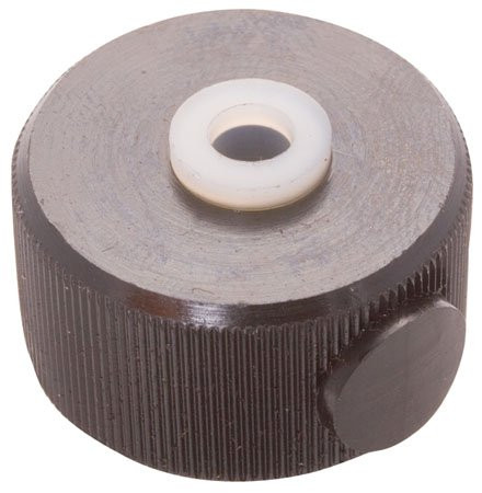 1/2-13 THD, Knurled Nut, Button Thread Nuts, Steel -1 Each-