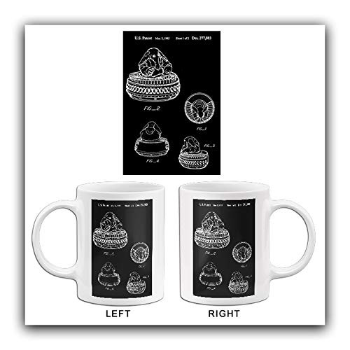 1985 - Max Rebo - Star Wars Action Figure - Patent Art Mug