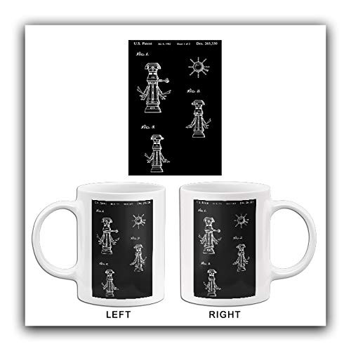1982 - FX-7 Medical Droid - Star Wars Action Figure - Patent Art Mug