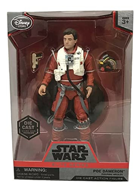 Star Wars POE Dameron Elite Series Die Cast Action Figure