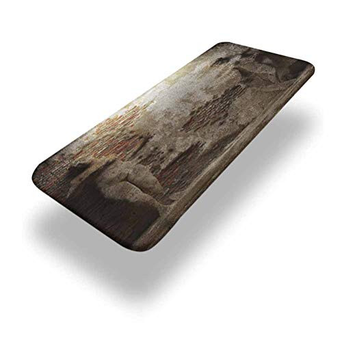 LCGGDB Sculptures Polyester Picnic Table Fitted Tablecloth Cover,Antique Woman Figure Elastic Edged Picnic Table Covers,24in x 48in -4ft-,for Camping, Dining, Outdoor, Park, Patio