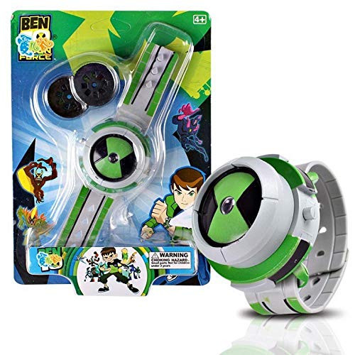 Ben 10 Omnitrix Projector Watches Toys Ben 10 Action Figure Toys Projector Medium for Children Birthday Party Gift A Style