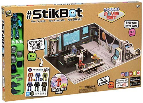Hog Wild Stikbot Space Movie Studio