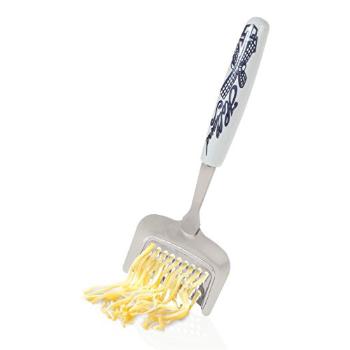 Boska Dutch Cheese Grater Delft Blue, Cheese Slicer, Parmesan Grater, Delftware, Stainless Steel, White-Blue, 307081 Boska Dutch Cheese Grater Delft Blue, Cheese Slicer, Parmesan Grater, Delftware, Stainless Steel, White-Blue, 307081