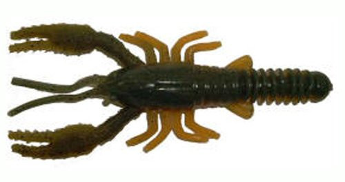 Big Bite Baits 4-Inch Craw Lure (100-Pack), Crawdad