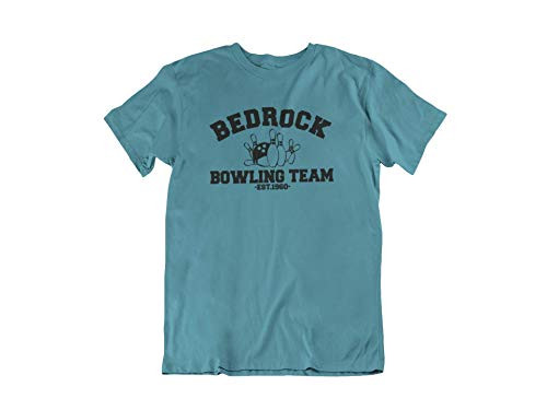 Flintstones T-Shirt. Bedrock Bowling Team Shirt. Adult Unisex Shirt in Multiple Colors up to 3XL