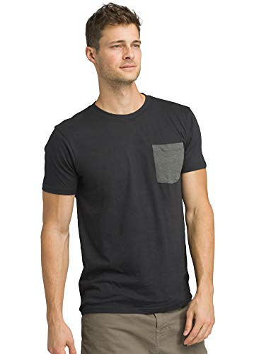 prAna Men's Standard Pocket, Black, Large