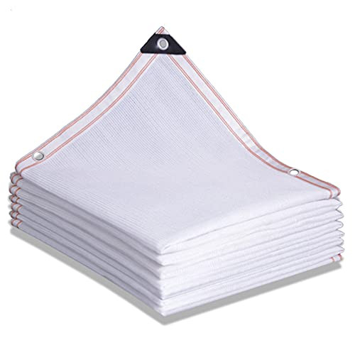 75 percent Shade Cloth, Sunblock Shade Net, Shade Netting White, Encryption Thicken, Home Courtyard Balcony Succulents, Shading, Heat Insulation, Humidity Reduction
