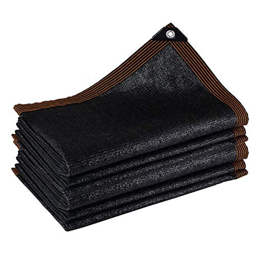 ZWYSL Shade Net Sunblock Shade Cloth Thicken Encryption Anti-Aging Sunshade Net for Balcony Roof Courtyard Household Agricultural Greenhouse -Color - Black, Size - 2x1m- ZWYSL Shade Net Sunblock Shade Cloth Thicken Encryption Anti-Aging Sunshade Net for Balcony Roof Courtyard Household Agricultural Greenhouse -Color - Black, Size - 2x1m-