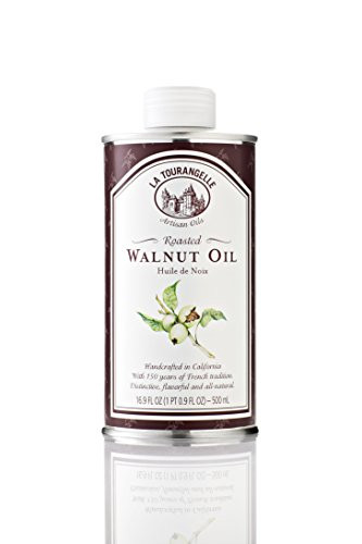 La Tourangelle, Roasted Walnut Oil, 16.9 Ounce Cans (Pack of 3)