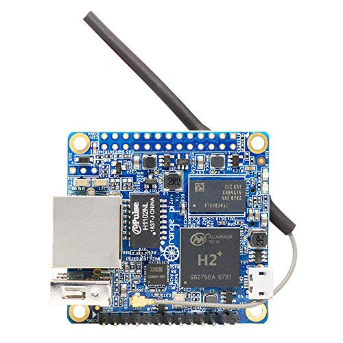 Orange Pi Zero/Zero LTS H2 plus Quad Core Open-Source Development Mini Board,Support 100M Ethernet Port and WiFi -Zero 256MB-
