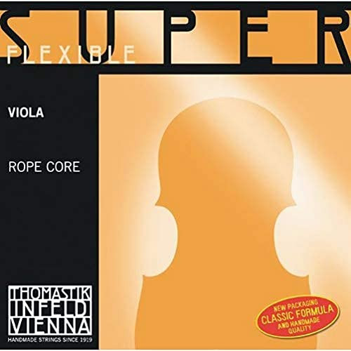 Thomastik-Infeld 2112.4 Superflexible Viola String, Single C String, 2112.4, 1/2 Size, Steel Core Chrome Wound