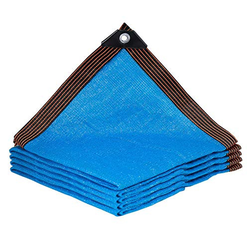 ZWYSL Shade Net Thicken Encryption Sunblock Shade Cloth Sunshade, for Outdoor Swimming Pool,Garden,Balcony, Blue, 23 Size -Color - Blue, Size - 2x2m- ZWYSL Shade Net Thicken Encryption Sunblock Shade Cloth Sunshade, for Outdoor Swimming Pool,Garden,Balcony, Blue, 23 Size -Color - Blue, Size - 2x2m-