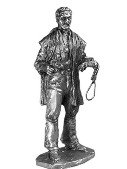 Ronin Miniatures The Ugly Wild West Cowboy UnPainted Tin Metal Collection Toy Soldier Size 1/32 Scale Decor Accents 54mm for Home Collectible Figurines Item Us-05 Ronin Miniatures The Ugly Wild West Cowboy UnPainted Tin Metal Collection Toy Soldier Size 1/32 Scale Decor Accents 54mm for Home Collectible Figurines Item Us-05