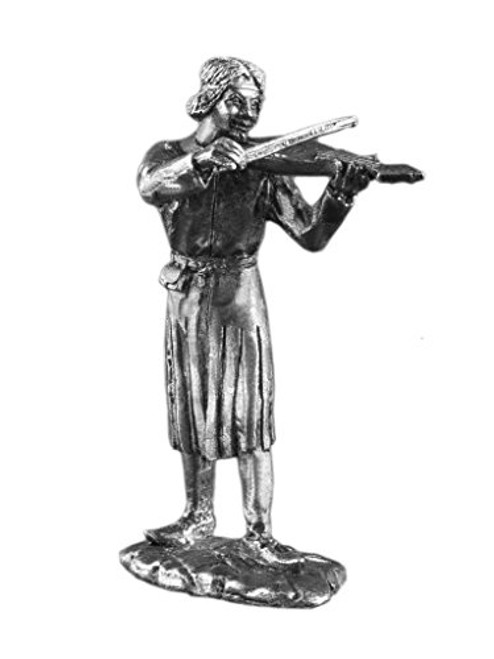 Ronin Miniatures Medieval Knight Violin Musician Civilian Man UnPainted Tin Metal 54mm Action Figures Toy Soldiers Size 1/32 Scale for Home Decor Accents Collectible Figurines Item Mw-09 Ronin Miniatures Medieval Knight Violin Musician Civilian Man UnPainted Tin Metal 54mm Action Figures Toy Soldiers Size 1/32 Scale for Home Decor Accents Collectible Figurines Item Mw-09