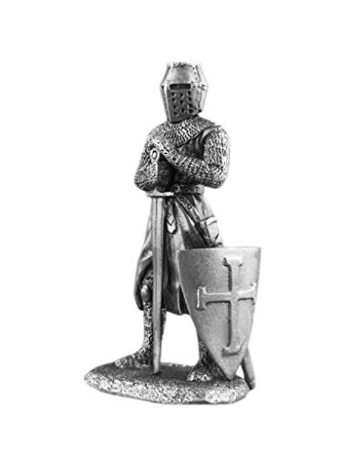 Ronin Miniatures Medieval Knight with Sword Sculpture UnPainted Tin Metal 54mm Action Figures Toy Soldiers Size 1/32 Scale for Home Decor Accents Collectible Figurines Item Kn-06 Ronin Miniatures Medieval Knight with Sword Sculpture UnPainted Tin Metal 54mm Action Figures Toy Soldiers Size 1/32 Scale for Home Decor Accents Collectible Figurines Item Kn-06