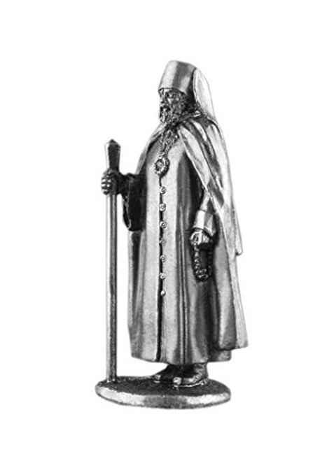 Ronin Miniatures Priest Civilian Ukrainian Medieval Orthodox UnPainted Tin Metal 54mm Action Figures Toy Soldiers Size 1/32 Scale for Home Decor Accents Collectible Figurines Item Priest Ronin Miniatures Priest Civilian Ukrainian Medieval Orthodox UnPainted Tin Metal 54mm Action Figures Toy Soldiers Size 1/32 Scale for Home Decor Accents Collectible Figurines Item Priest