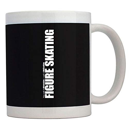 Teeburon Figure Skating DEDICATION Figure Skating Mug 11 ounces ceramic