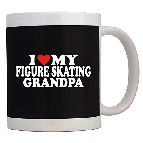 Teeburon LOVE MY Figure Skating GRANDPA Mug 11 ounces ceramic