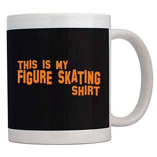 Teeburon THIS IS MY Figure Skating SHIRT Mug 11 ounces ceramic