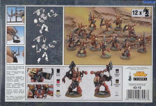 Games Workshop Chaos Space Marine Berzerkers Warhammer 40k