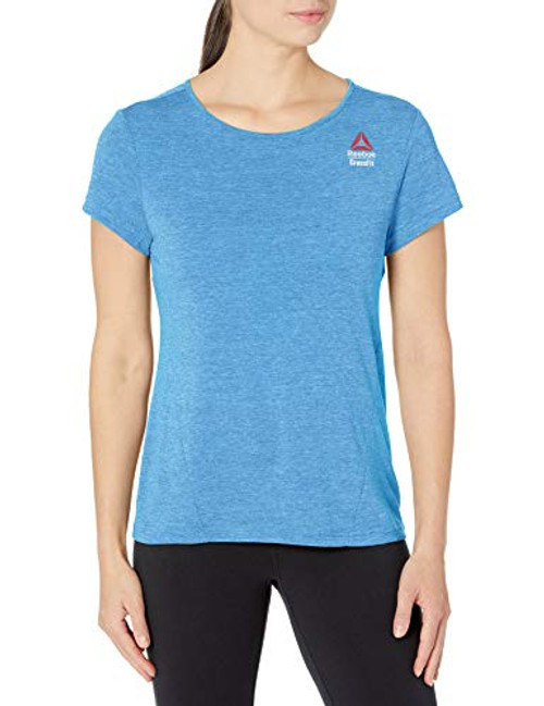 Reebok Crossfit Games Activechill Cotton T-Shirt, Horizon Blue, L Reebok Crossfit Games Activechill Cotton T-Shirt, Horizon Blue, L