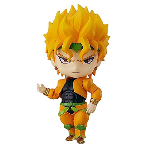 Dio Brando Figure Jojos Bizarre Adventure Q Nendoroid Version for Children Birthday Christmas Can Change Face Doll3.93inch