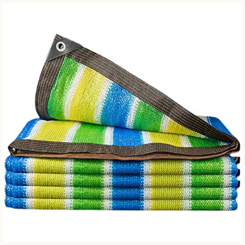 ZWYSL Sunblock Shade Cloth, Multicolour Shade Net,12-pin Encryption Thicken Shade Mesh Tarp, Ventilation, for Outdoor Playground, 2 Color, 21 Sizes -Color - A, Size - 2x2m- ZWYSL Sunblock Shade Cloth, Multicolour Shade Net,12-pin Encryption Thicken Shade Mesh Tarp, Ventilation, for Outdoor Playground, 2 Color, 21 Sizes -Color - A, Size - 2x2m-