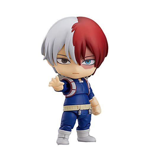 My Hero Academia Anime Character Todoroki Shoto Q Figure Nendoroid PVC Variable Action Decorative Toy
