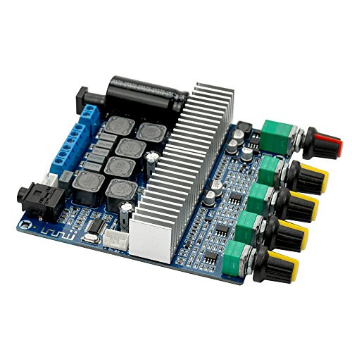AOSHIKE DC12V-24V 2.1 Channel TPA3116 Subwoofer Amplifier Board High Power Bluetooth Audio Amplifier Board 2x50W+100W(2x50W+100W) AOSHIKE DC12V-24V 2.1 Channel TPA3116 Subwoofer Amplifier Board High Power Bluetooth Audio Amplifier Board 2x50W+100W(2x50W+100W)