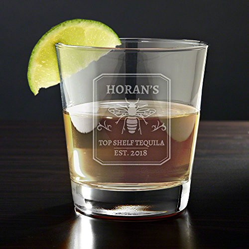 Top Shelf Personalized Tequila Glass -Custom Product-