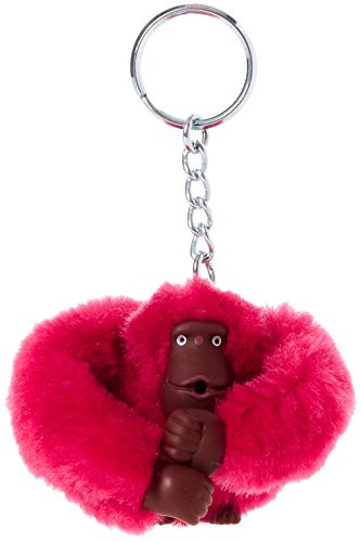 Kipling Women Monkeyclip S-10- K16474 keychain, Pink -True Pink 09F-, 4.5x5x4 cm