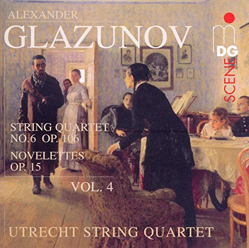 Glazunov- String Quartets Vol. 4 - Quartet 6- Novelettes