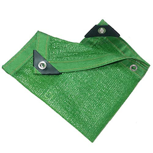 WZHIJUN Sunblock Shade Cloth Shade Sails 90 percent Green Sunscreen Shading Net 6 Stitches Balcony Flowers Green Plant Shading Net 23 Sizes -Color - Green, Size - 2x3m- WZHIJUN Sunblock Shade Cloth Shade Sails 90 percent Green Sunscreen Shading Net 6 Stitches Balcony Flowers Green Plant Shading Net 23 Sizes -Color - Green, Size - 2x3m-