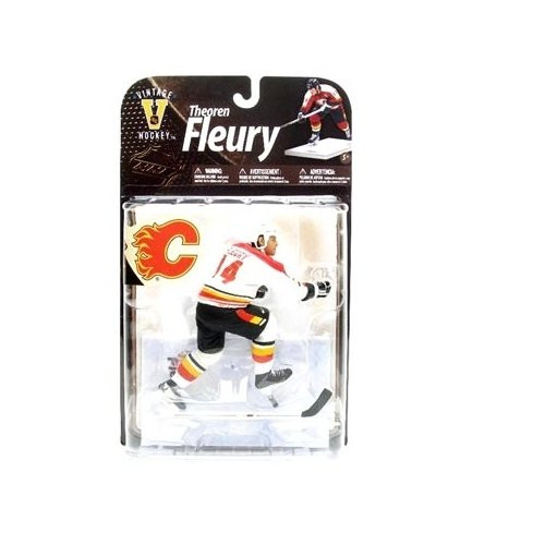 Mcfarlane Sportspicks- NHL Legends Series 8 Theoren Fleury -White Jersey Variant- Action Figure