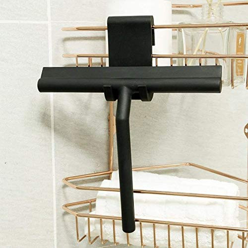 USmbuy Multi-Purpose Silicon Squeegee, Bathroom Squeegee Window Wiper Glass Cleaner Squeegee Portable All-Purpose Squeegee for Kitchen/Car Glass/Mirror/Shower Door/Tile