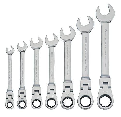 CRAFTSMAN CMMT87009 7-Piece Metric Flex Reversible Ratchet Set