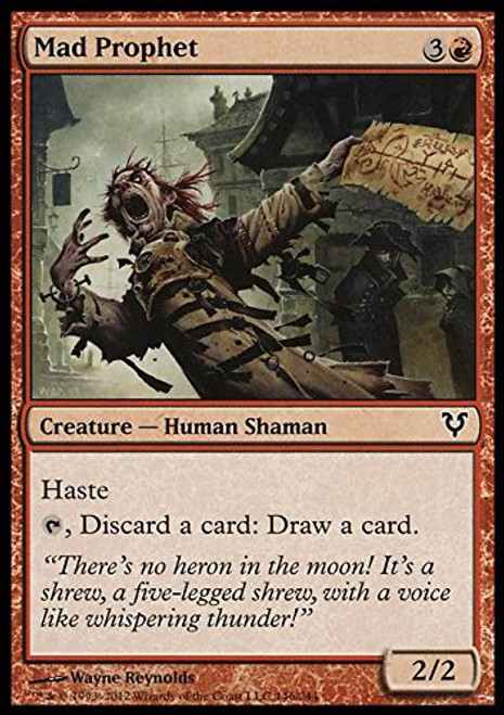 Magic The Gathering - Mad Prophet -146- - Avacyn Restored