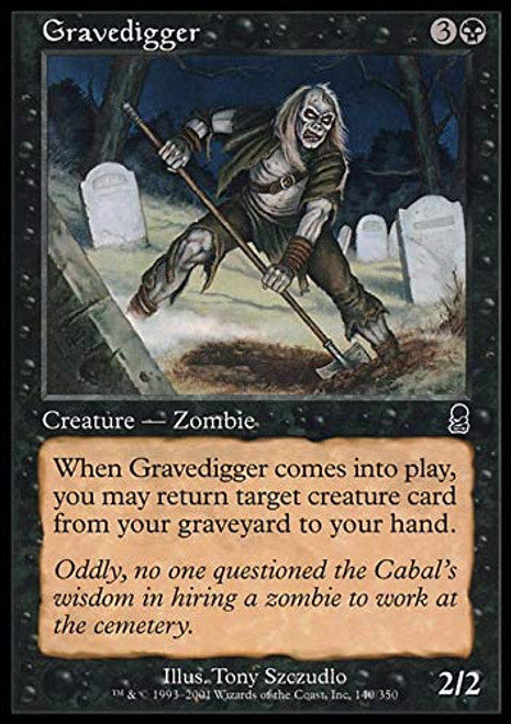 Magic The Gathering - Gravedigger - Odyssey