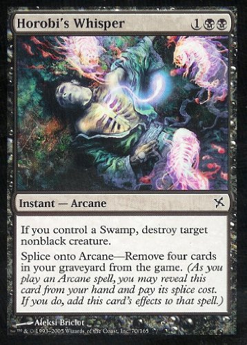 Magic- the Gathering - Horobi's Whisper - Betrayers of Kamigawa