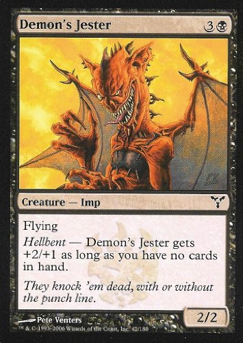 Magic- the Gathering - Demon's Jester - Dissension