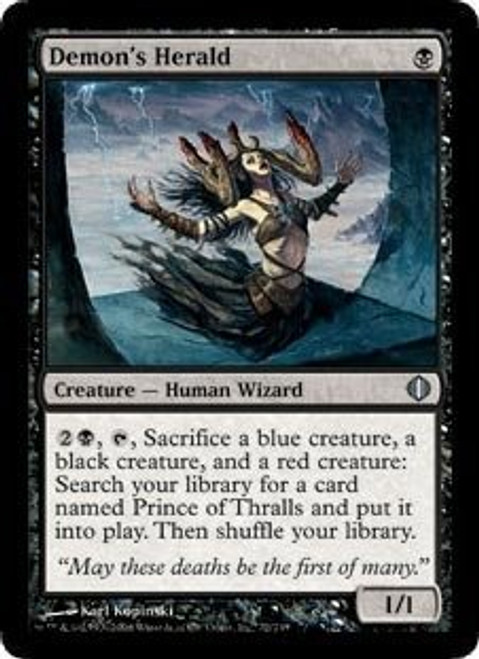 Magic The Gathering - Demon39-s Herald - Shards of Alara